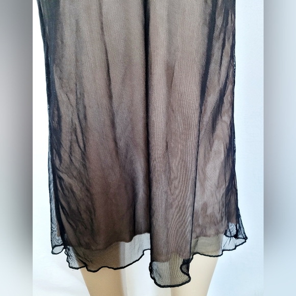 London Rose Women's Tulle Pull On Stretch Skirt Nude Lining Comfy Small - Picture 16 of 16